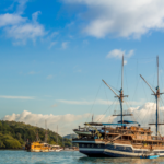 Phinisi di Labuan Bakp